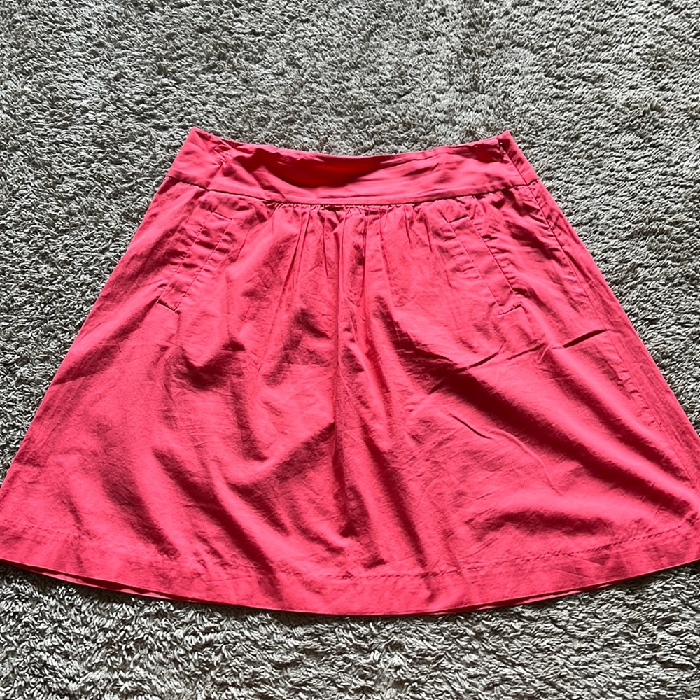 J crew skirt- coral